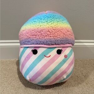 Squishmallows Bevin Rainbow Snow Cone